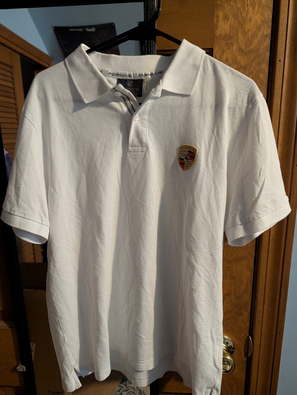 Porsche crest polo shirt - Essential Mens M